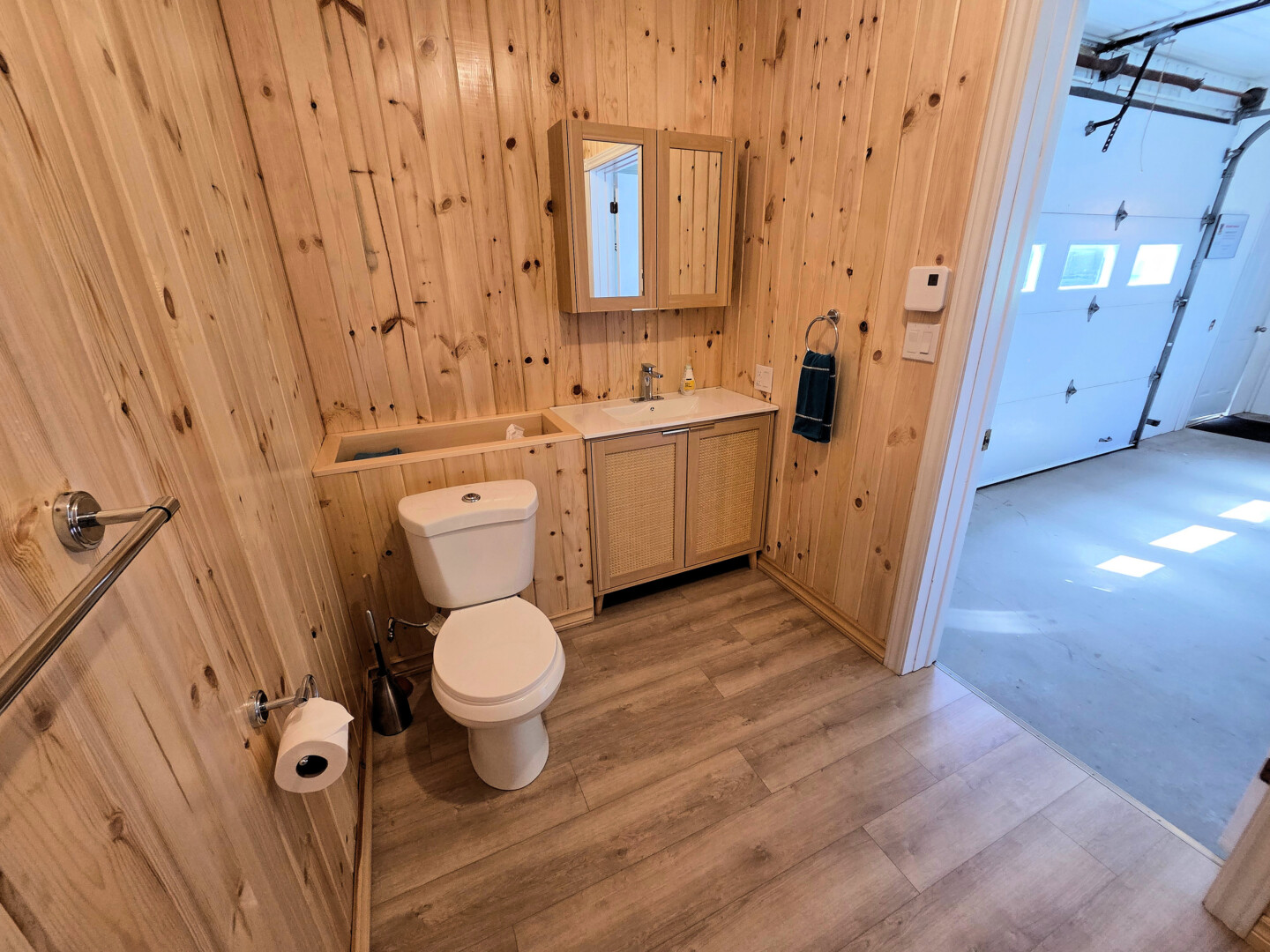 Salle de bain du garage